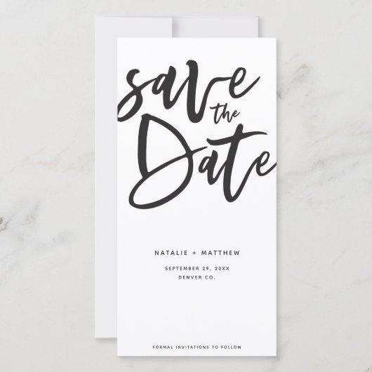 Save The Date Script Inky enregistrer la date (Devant)