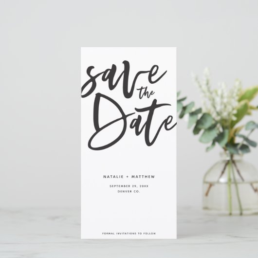 Save The Date Script Inky enregistrer la date (Debout devant)