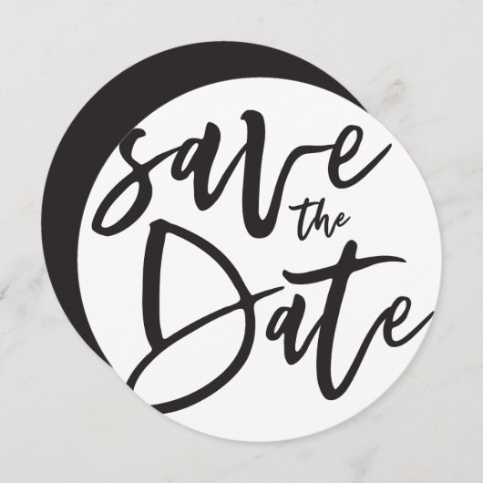 Save The Date Script Inky enregistrer la date (Devant / Derrière)