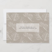 Save The Date Script intemporel | Photo Enregistrer la date (Dos)