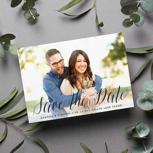 Save The Date Script intemporel | Photo Enregistrer la date