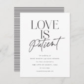 Save The Date Script Love Mariage Reporté Changer la Date (Devant / Derrière)