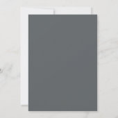 Save The Date Script manuscrit moderne Enregistrer la photo de l (Dos)