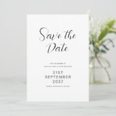 Save The Date Script moderne (Debout devant)