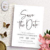 Save The Date Script simple