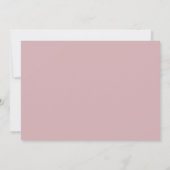 Save The Date Script Whimsical | Dusty Rose Horizontal (Dos)