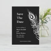 Save The Date Secouer vos plumes de queue Enregistrer la date (n (Debout devant)
