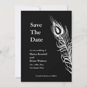 Save The Date Secouer vos plumes de queue Enregistrer la date (n