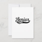 Save The Date Senior 2025 Graduation Dernière journée de l'école (Devant)