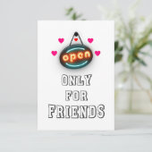 Save The Date Seulement Pour Les Amis 30 Filles Garçons Enfant J (Debout devant)