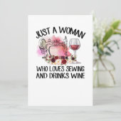 Save The Date Sewing | Just A Woman Who Loves Sewing (Debout devant)