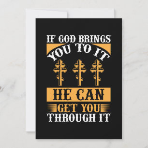 Save The Date Si Dieu Vous Y Amène, Il Peut Vous Faire Passer.