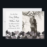 Save The Date Silver Glitz Destiny Las Vegas Photo Enregistrer l<br><div class="desc">Vous vous mariez à Las Vegas,  faites savoir à vos invités quand vous pouvez les voir là avec cette carte personnalisée enregistrer la carte de date avec le glitz et le glamour de la parties scintillant platine et des costumes de carte noire.</div>