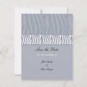 Save The Date Silver Grey Enregistrer la date (Devant)