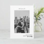 Save The Date Simple (Debout devant)