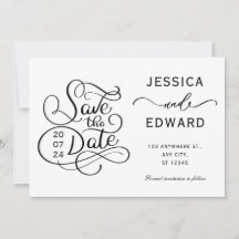 Simple Calligraphie Script Moderne Minimal Chic
