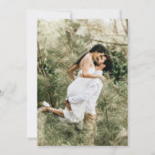 Save The Date Simple Elegant noir noir photo Script (Dos)