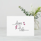Save The Date Simple Enregistrer la Date (Debout devant)