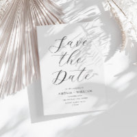 simple lettrage mariage Enregistrer la date