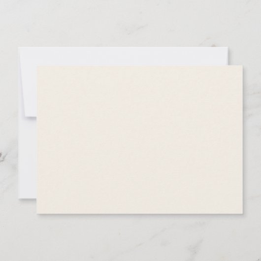 Save The Date Simple Mariage à feutre de chute minimale (Dos)