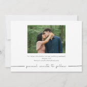 Save The Date Simple Mariage Multi Photo (Dos)