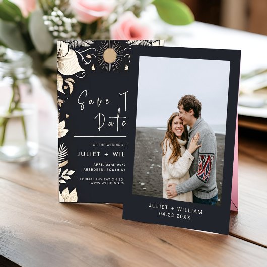 Save The Date Simple Mariage traditionnel de renouvellement de l