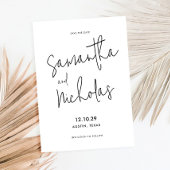 Save The Date Simple minimaliste moderne