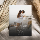 Save The Date Simple Modern 2 photo mariage Enregistrer la date