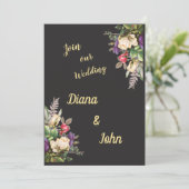 Save The Date Simple modern invitation, simple, minimalist (Debout devant)