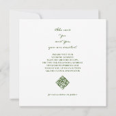 Save The Date Simple One Photo Rustique Sunflower QR CODE Site W (Dos)