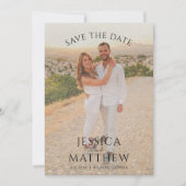 Save The Date Simple Overlay Photo Wedding (Devant)