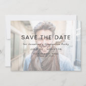 Save The Date Simple Photo Light Overlay 2025 Graduation (Devant)