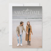 Save The Date Simple photo verticale moderne et élégante (Devant)