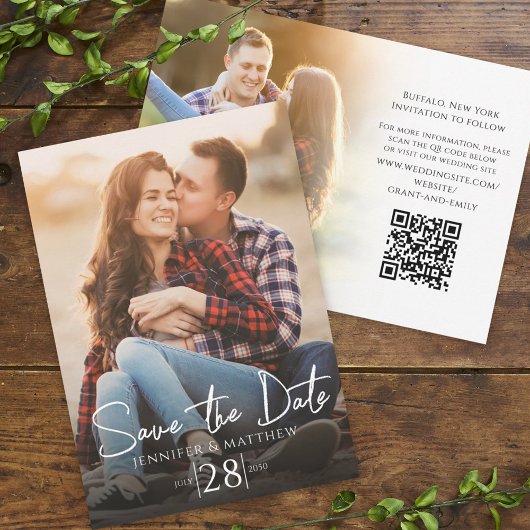 Save The Date Simple Script Mariage Photo Enregistrer la date