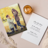 Save The Date Simple Script Photo Enregistrer La Date Annonce