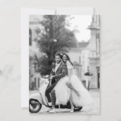 Save The Date Simple Wedding Enregistrer la Date Photo Image (Dos)