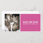 SAVE THE DATE SIMPLICITÉ | ENREGISTRER LES ANNONCES DE DATE (Devant / Derrière)