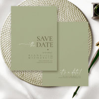 Simply Chic Mariage Sage Green Vert ID1046