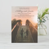 Save The Date Site Web de Photo de Mariage Vertical (Debout devant)