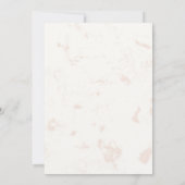 Save The Date Site Web de Photo de Mariage Vertical (Dos)
