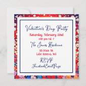 Save The Date Soirée à thème Saint-Valentin (Dos)