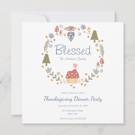 Save The Date Soirée de grâce personnalisée (Devant)