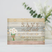 Save The Date Soirée luciole Enregistrer la conception de la dat (Debout devant)