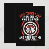 Save The Date Sometimes I Can Only Groan, et Suffer (Devant / Derrière)