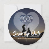 Save The Date Sous les étoiles Enregistrer la date (Dos)