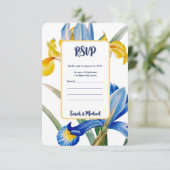 Save The Date Spanish iris by Pierre-Joseph Redouté (Debout devant)