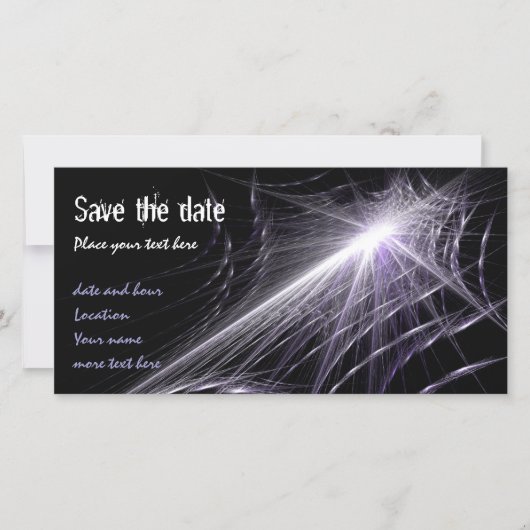 Save The Date Spider Web (Devant)