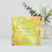 Save The Date Spring Delight Bohemian Wedding Enregistrer la dat (Debout devant)
