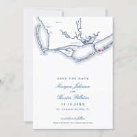 St. George Island FL Elégant Marine Beach Mariage