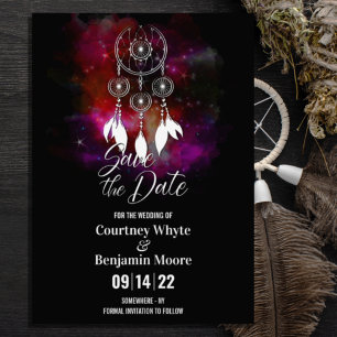 Save The Date Starry Night Dream Mariage